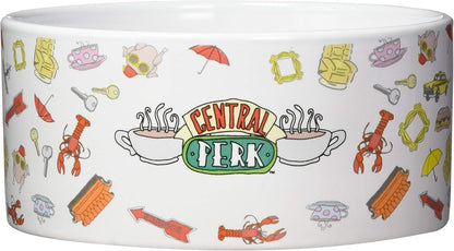Fetch for Pets Warner Bros Friends TV Show Joey Doesn'T Share Food Ceramic Dog Food Bowl